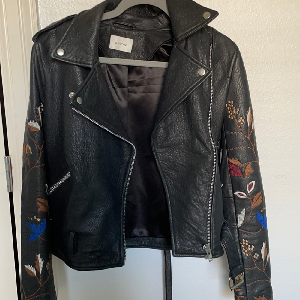 Leather Gestuz jacket